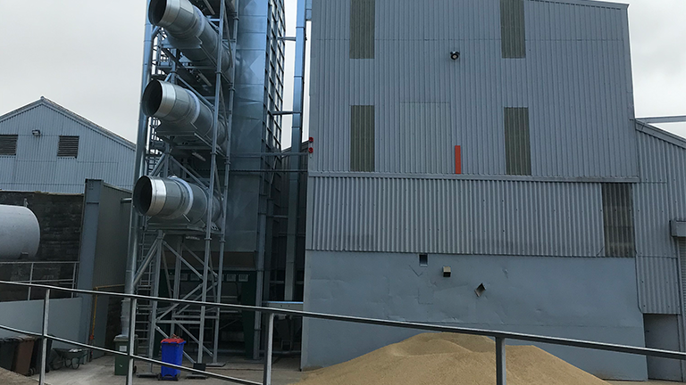 Malting Barley Drying In Scotland