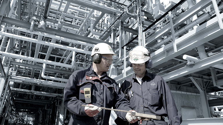 Lavoratore della Cimbria in loco