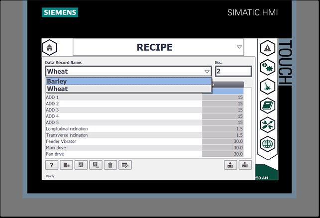 ricetta del seperatore a gravità-hmi