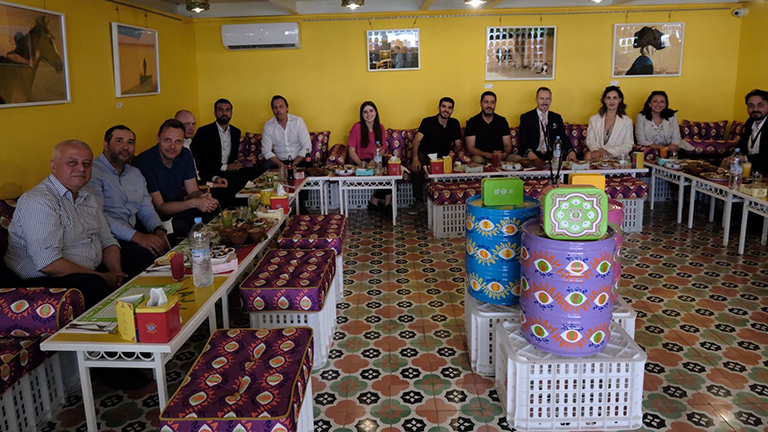 Delegazione agroalimentare danese gruppo locale