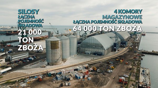 Caso di studio: L’espansione dell’infrastruttura per il grano del terminal merci di HES Gdynia