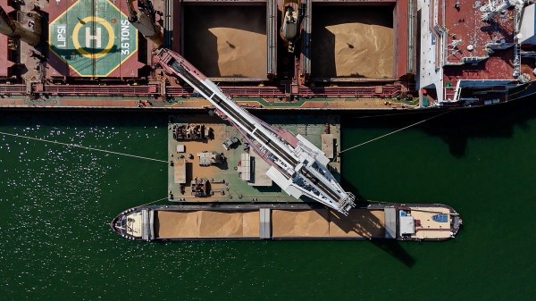 barter port drone shot