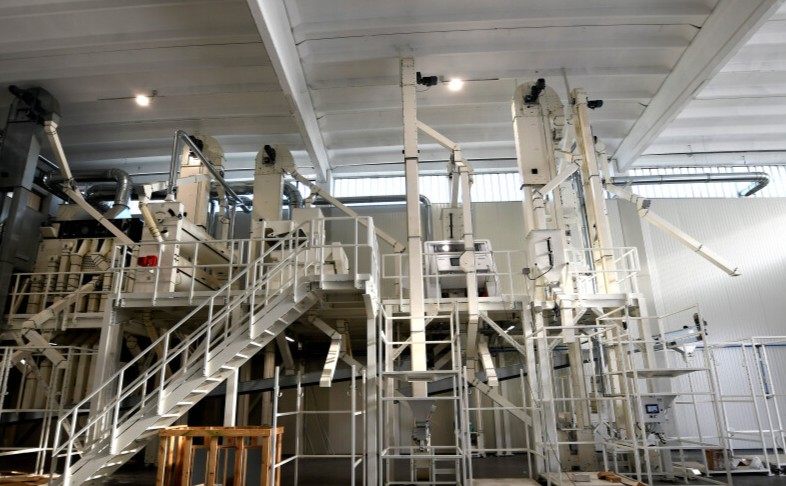 seed processing plant