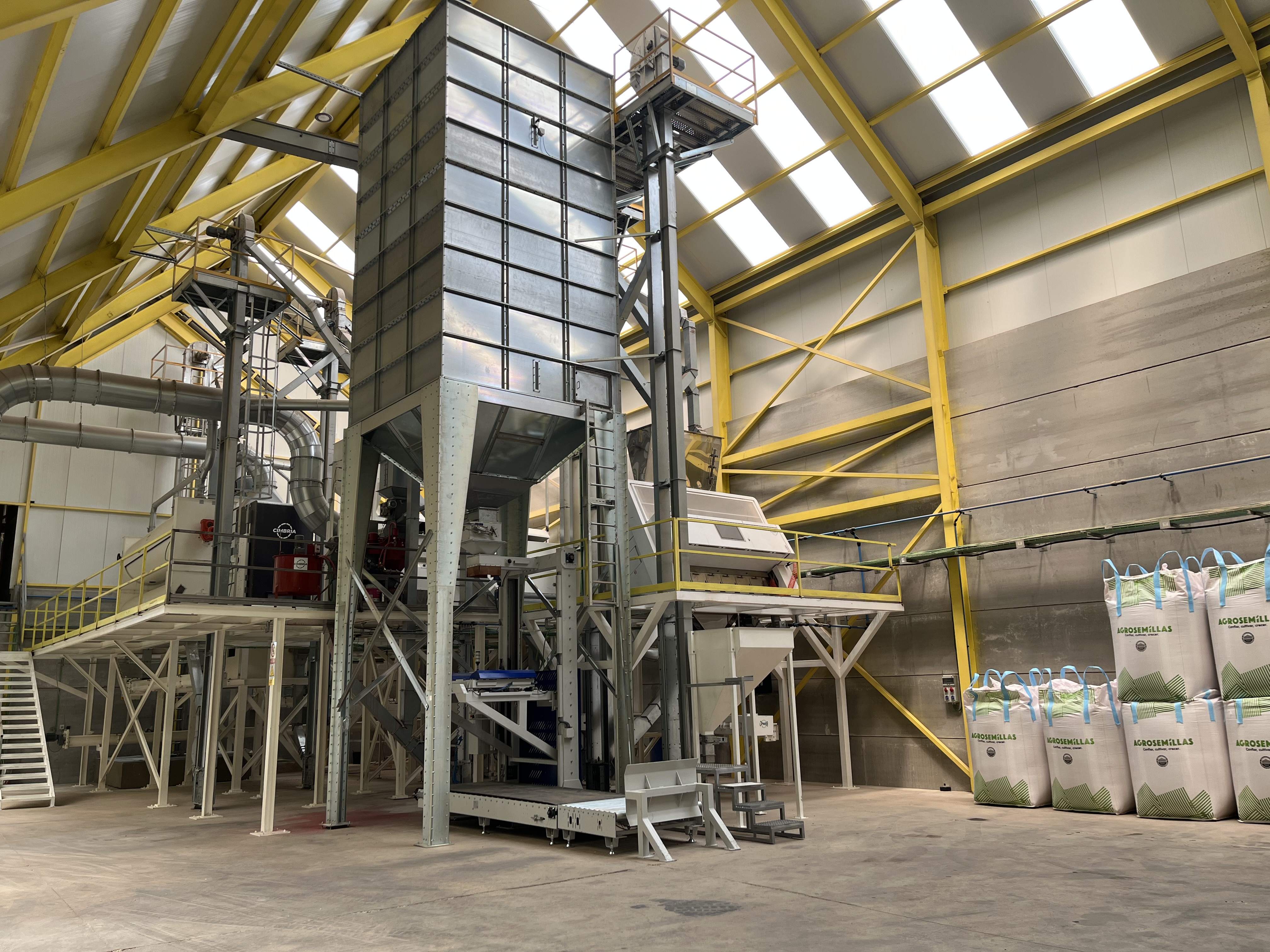 optical in seed processing plant