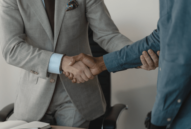 Cimbria financing handshake