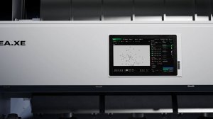 The 21.5 inch touch screen running on the SEA.XE, showing the Recipe Editor